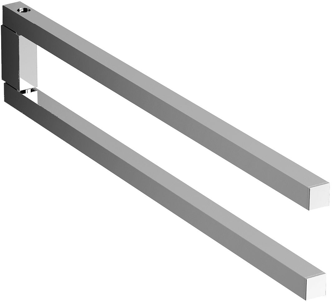 BEW.DROGER DUBBEL QUADRIA CLOU 35CM CHR