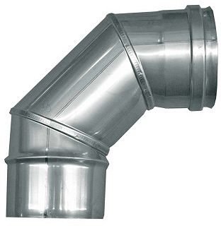 INOX BOCHT REZNOR 87° DIAM. 130MM