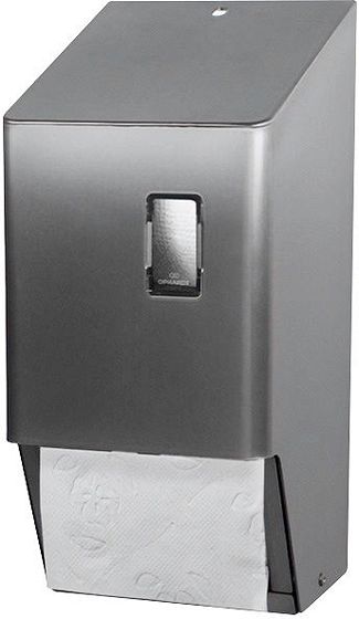 WC PAPIERVERD.SANTRAL C&C 2ROL RVS GEB.