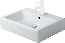 OPBOUW LAVABO VRIJSTAAND VERO DURAVIT