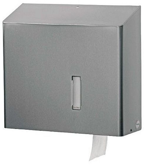 WC PAPIERVERD.SANTRAL C&C JUMBO RVS GEB.
