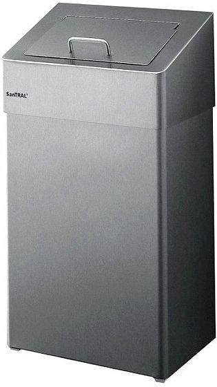 HYGIËNECONTAINER SANTR.C&C 18L RVS GEB.