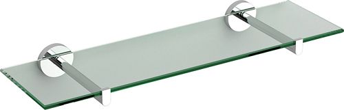 TABLETTE FLAT CLOU 45CM CHROME/CLAIRE