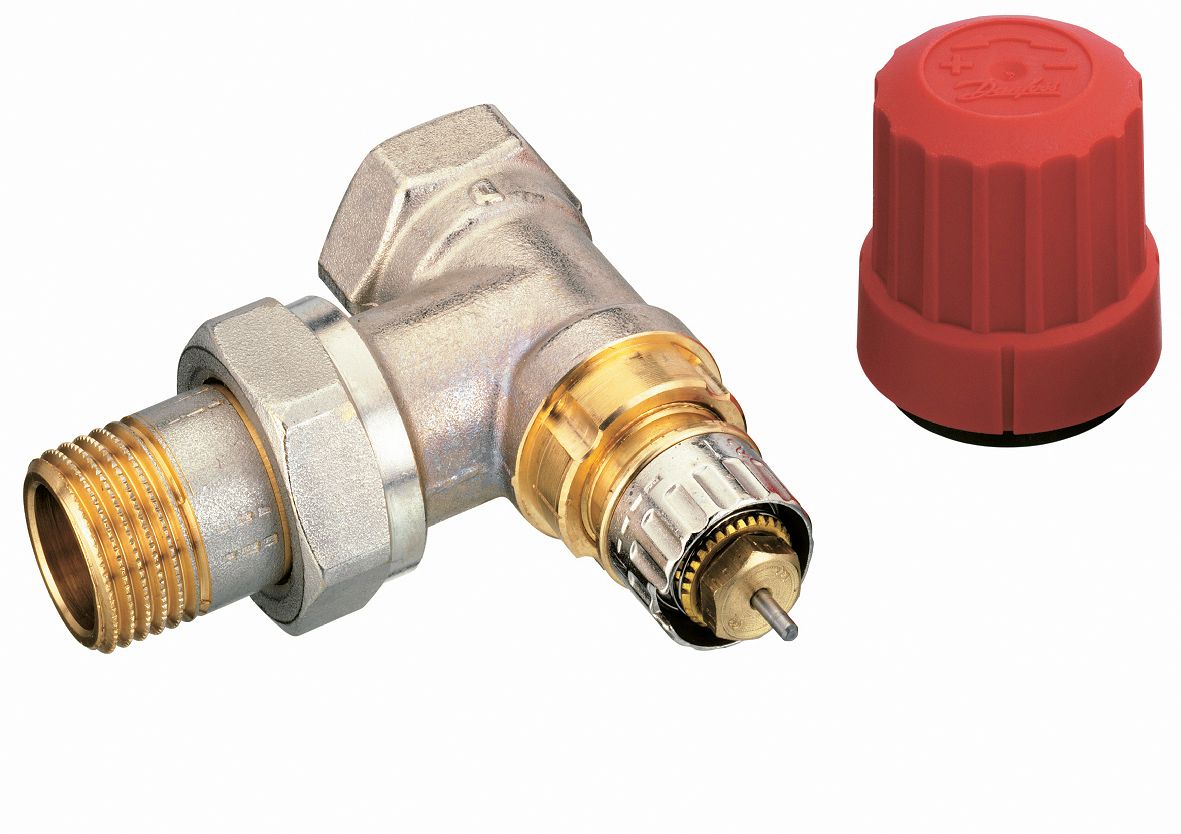 VANNE RADIAT.THERM.DANF.EQUERRE 1/2&quot;MF