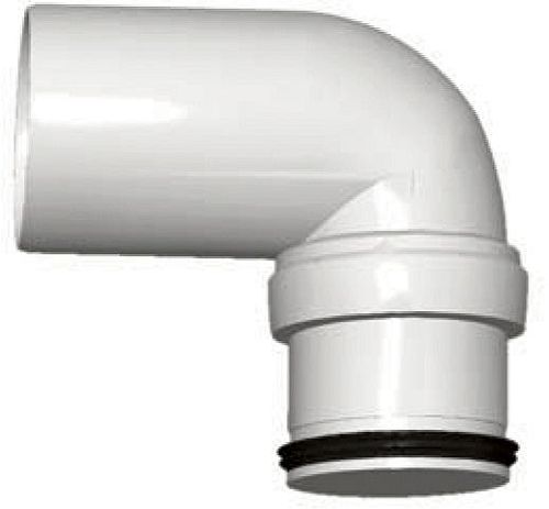 ELLEBOOG PP 90° MF 40MM WIT