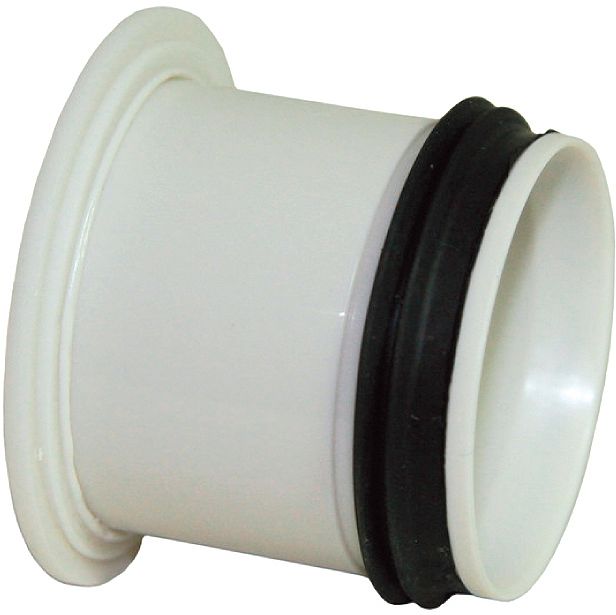 EINDSTOP PP  M 50MM WIT