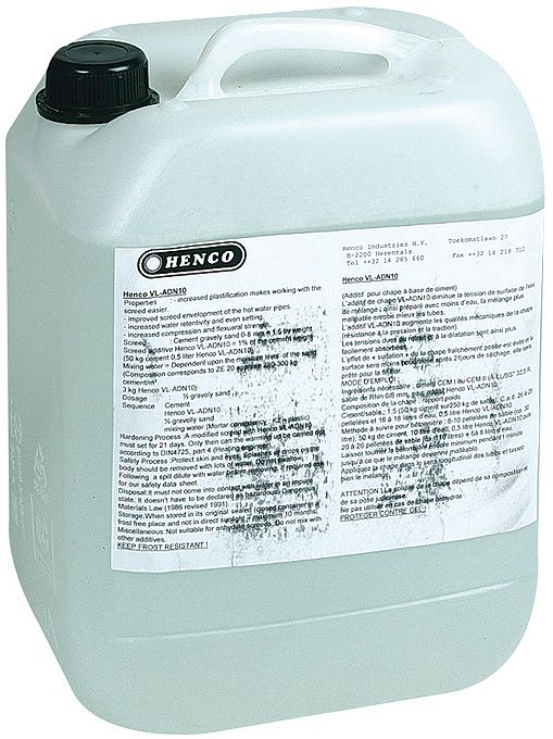 TOEVOEGMIDDEL V.CEMENT HENCO 10L