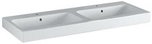 DUBBELE LAVABO ICON GEBERIT 2 KRAANGATEN