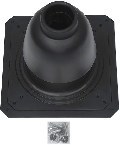 SCHOUWKAP VAILLANT 80MM PP ZWART