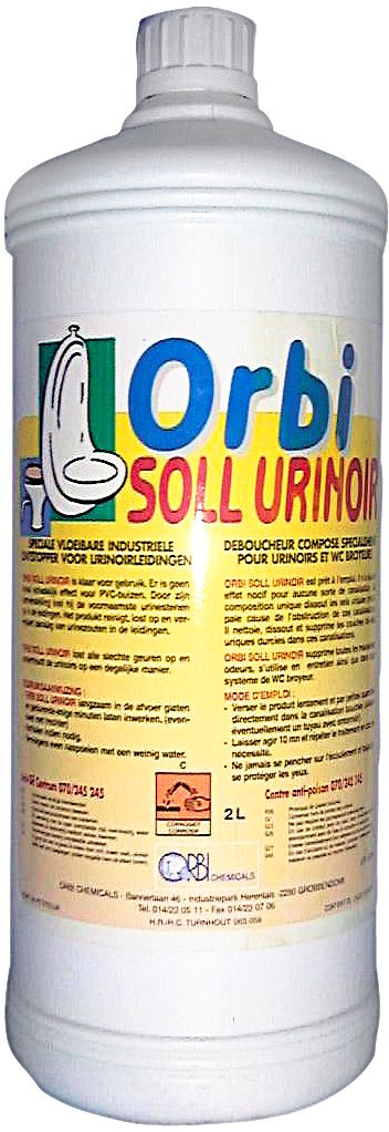DEBOUCHEUR IND.P.URINOIR ORBISOLL 2L