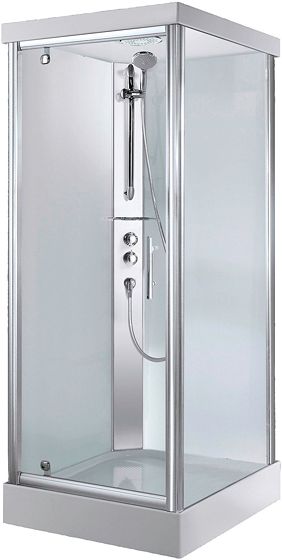 DOUCHECAB.D.C. 90-90+INB.THERM.GLAS RAIN