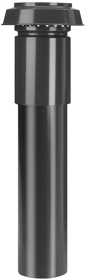 DAKDOORV.D-VENT.180-210MM 1M ALU/ZW EPP