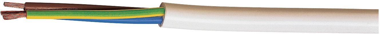 CABLE ELECTR.H05VV-F 3G 0,75MM²ROUL.100M