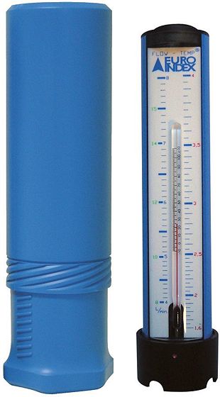 DEBIT- ET THERMOMETRE FLOW TEMP
