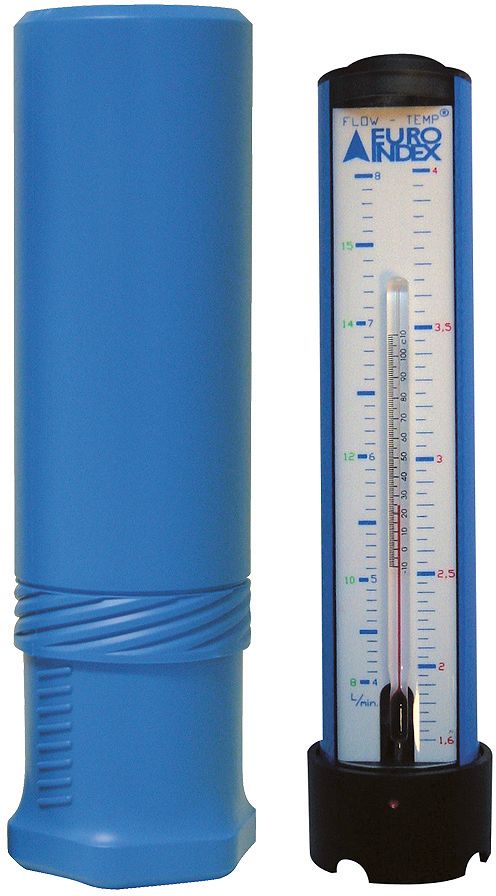 DEBIT- ET THERMOMETRE FLOW TEMP