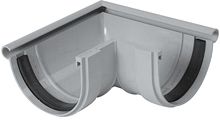 BUITENHOEK V.PVC DAKGOOT LICHTGRIJS