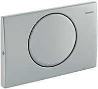 DUWPLAAT 1-TOETS DELTA10 ROND GEBERIT