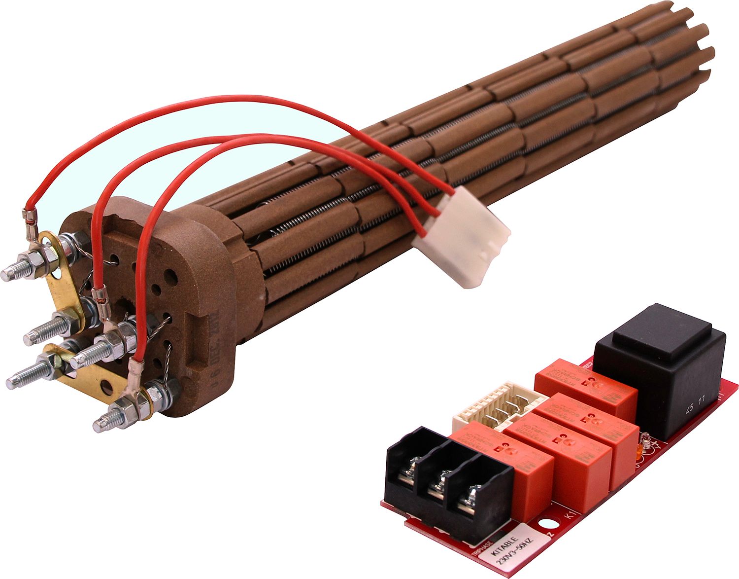 KIT 3-FASIG 230V VOOR ELEK. BOILER 1800W