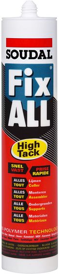FIX-ALL HIGH TACK SOUDAL 290ML WIT