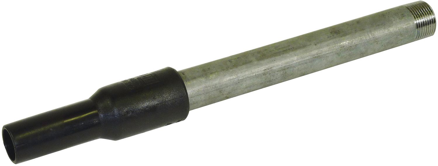 OVERGANGSKOPPELING PE-GALVA 32MM-4/4&quot; M