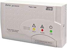 GASDETECTOR+SONDE METHAAN 12V/230V