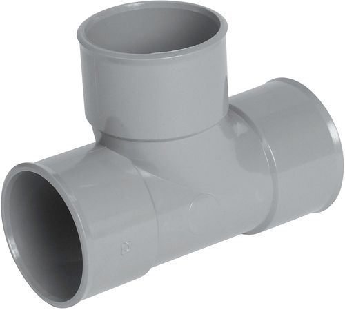 PVC GEBOGEN T FFF 90° 40MM