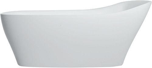VRIJST. BAD 182X86 MEZZO XONYX MAT WIT