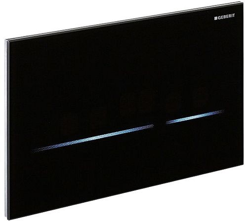 DUWPLAAT SIGMA80 TOUCHFREE GEBERIT ZWART