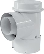 CONCENTRISCH T-STUK VAILLANT ALU-PP