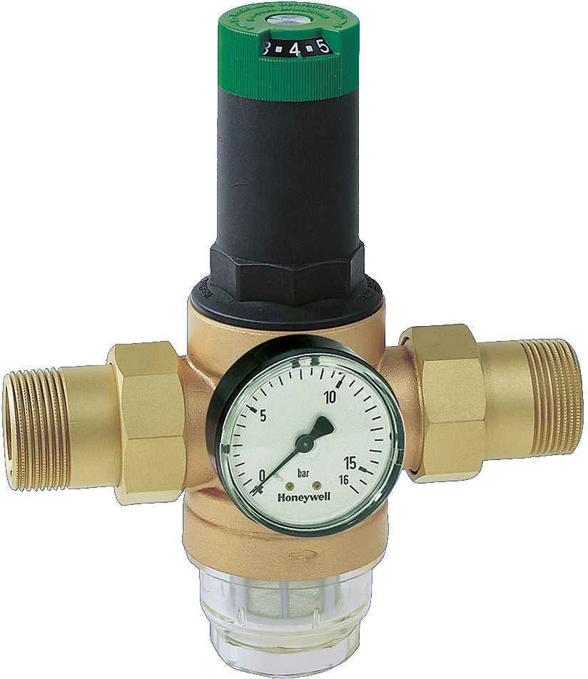 REDUCT.PRESSION EAU+MANOMETR.HONEY.3/4&quot;M