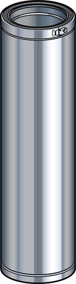 THERM-INOX BUIS POUJOULAT  95CM 130MM DW