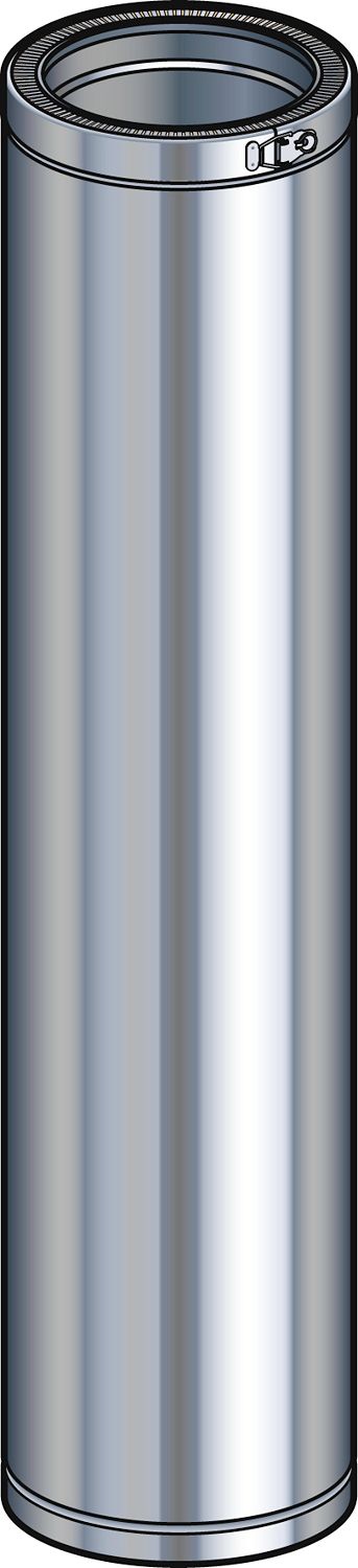 CONDUIT THERM-INOX POUJ. 115CM 200MM DP