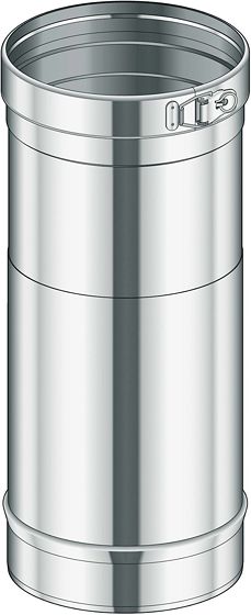 INOX ENKELW BUIS CONDEN.POUJ.100 25-40CM