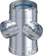 T DUBBELE AFTAK.90° MULTI+ POUJOULAT