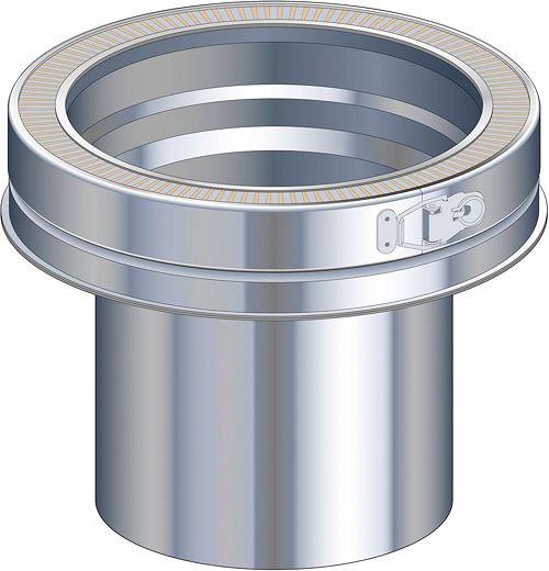 PELLETKACH.AANSL.VR TI POUJ. 80MM ZW