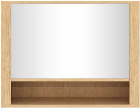 ARM.TOIL.ETHNI.PORTE PIV.90CM CHENE