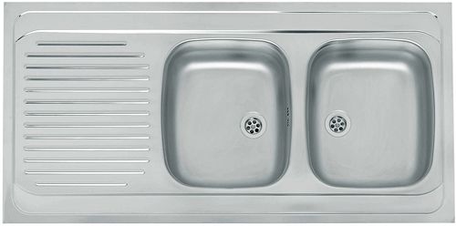EV.A POS.LAYON 2B+E 120X60 SNS.SIPH.INOX