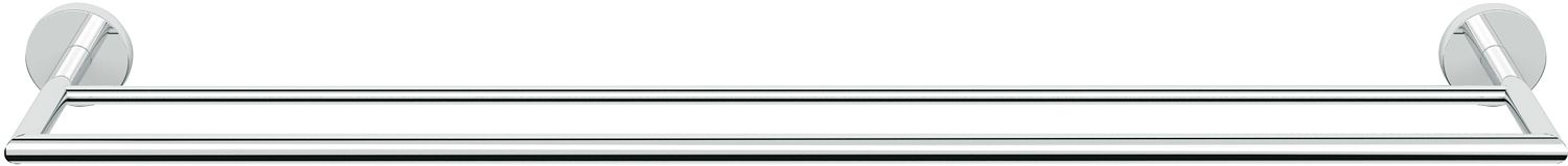 DUBBELE VASTE DROGER HOLD O 60CM CHROOM