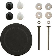 POT-DICHTING MET BEVESTIGING BOUTEN IS