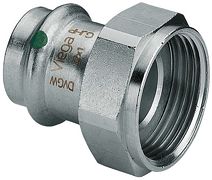 2DEL.KOPPELING F SANPRESS INOX VIEGA