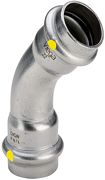ELLEBOOG 45° FF SANPRESS INOX GAS VIEGA