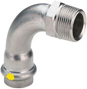 ELLEBOOG M SANPRESS INOX GAS VIEGA