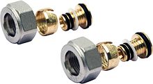 BEGETUBE SET(2 ST) KLEMKOPPELING VPE