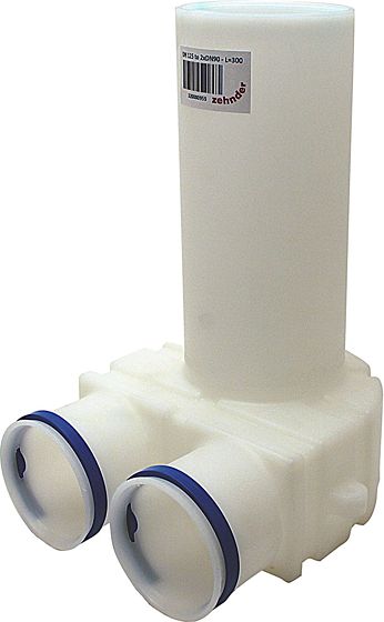 VENTIELAANSLUITSTUK TUBE ZEHNDER 2XDN125