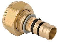 2-DELIGE KOPPELING 32MM-4/4&quot;F MEPLA GEBE