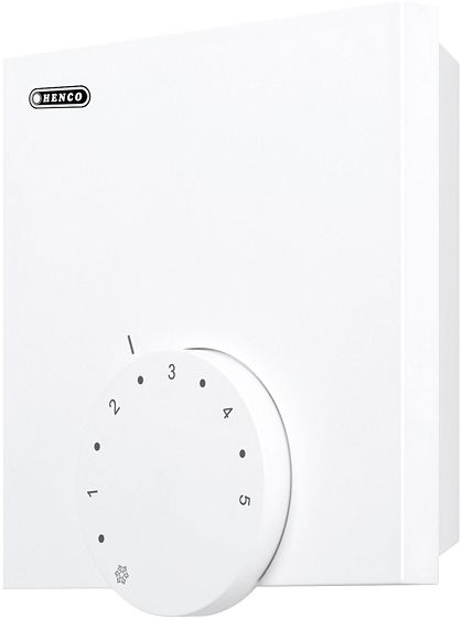 THERMOSTAAT ANALOOG HENCO + BATTERIJEN