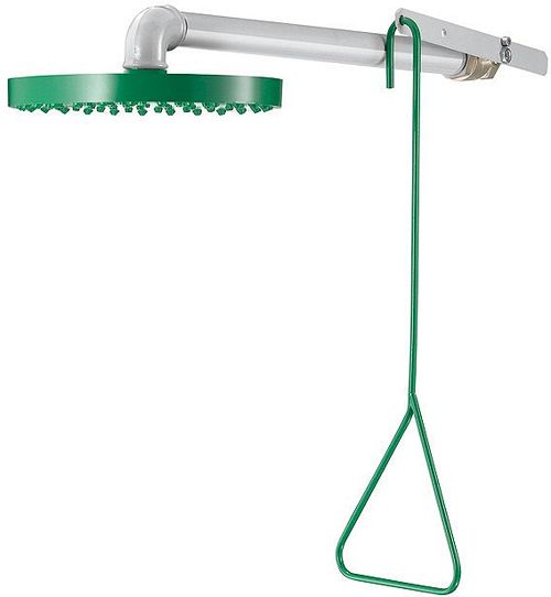 DOUCHE SECURITE DIAM.250+BRAS MURAL DEL.