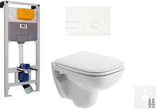 WF OLI + HANGWC D-COMPACT DURAVIT