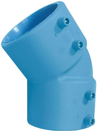 ELEKTRO-ELLEBOOG 45° 40MM NIRON NUPI