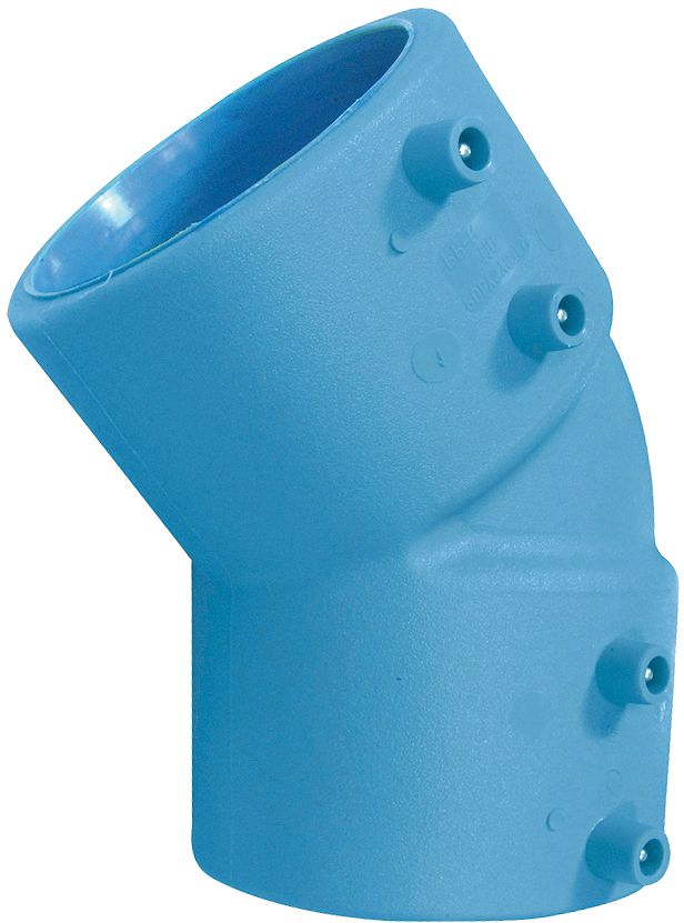 ELEKTRO-ELLEBOOG 45° 40MM NIRON NUPI